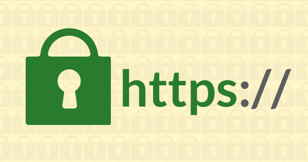鍵穴のイラスト：HTTPS化　